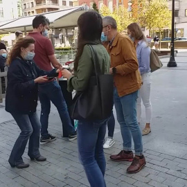 Corte de cinta inaugural de la Feria del Libro de Xixón, en Gijón