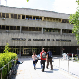 El edificio de la Facultad de Ciencias de la Información de la Universidad Complutense de Madrid.