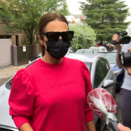 Primeras imágenes de Paula Echevarría tras anunciar su embarazo