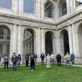 Fotoperiodistas de Valladolid ponen "ventanas" al Patio Herreriano