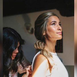 María Pombo vuelve a trabajar como modelo