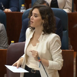 El lapsus de Ayuso con su "Gobierno de coalición con Vox"