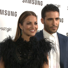 Paula Echevarría y Miguel Ángel Silvestre, juntos de nuevo para Samsung