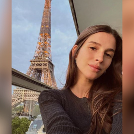 Sandra Gago disfruta de una escapada por París