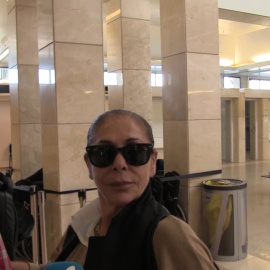 Isabel Pantoja está visiblemente enfadada por las últimas polémicas