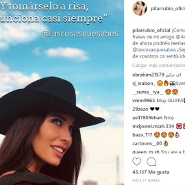 ¿Responde Pilar Rubio a las críticas a su cuerpo?