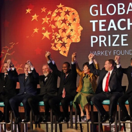 Una maestra palestina gana el 'Nobel' de los profesores