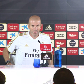 Zidane en rueda de prensa previa al derbi