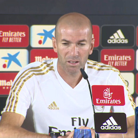 Zidane sobre el derbi: "Lo que queremos es ganar"