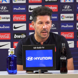 Simeone: "Los partidos ante el Real Madrid se definen por detalles"