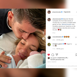 Alice Campello y Álvaro Morata, ¡padres de su tercer hijo!