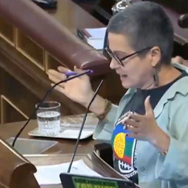 Macarena Olona manda callar a la bancada de la izquierda en el Congreso