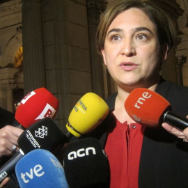 La alcaldesa de Barcelona, Ada Colau