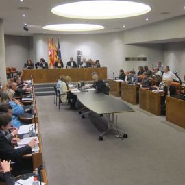 Miembros de la Diputación de Barcelona. EUROPA PRESS