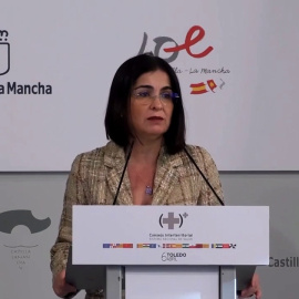 Carolina Darias anuncia el cese de la obligatoriedad del uso de la mascarilla en interiores