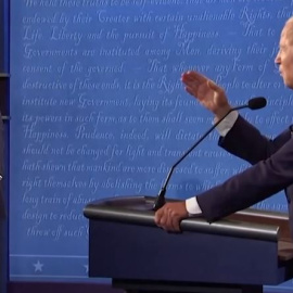 Trump vs Biden: un debate marcado por la bronca y el insulto