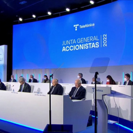 Los accionistas de Telefónica aprueban el retorno del dividendo en efectivo y la remuneración de consejeros