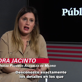 Alejandra Jacinto: sobre un posible Frente Amplio en la Comunidad, a nivel autonómico y municipal.