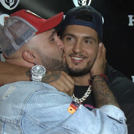 Omar Montes debuta en la discoteca de Kiko Rivera