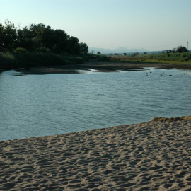 Desembocadura del río Tordera en Cataluña, uno de los ríos analizados en el estudio. / Wikipedia