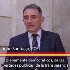 Enrique Santiago: ¨Ser republicano es más necesario que nunca, con el auge del autoritarismo y de los movimientos ultraderechistas"