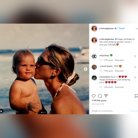 La preciosa felicitación de Cristina y Victoria Iglesias a su madre en su 55 cumpleaños