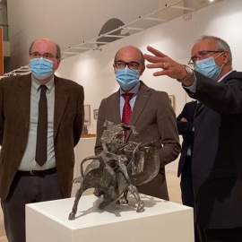 Picasso, Dalí o Matisse 'dialogan' con Venancio Blanco en una muestra que le rinde homenaje