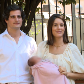 Los Duques de Huéscar celebran, convertidos en padres, su segundo aniversario de bodas