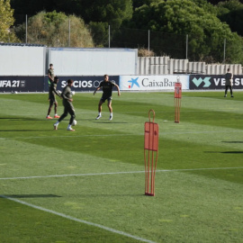 Entrenamiento del Atlético de Madrid 