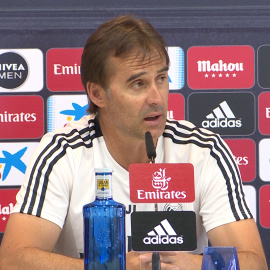 Lopetegui: "No vivimos de la crítica sino de nuestros análisis"
