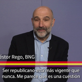 Néstor Rego: "Una Jefatura del Estado establecida por la gracia de Dios y de Franco es incompatible con un sistema democrático"