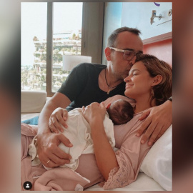 Laura Escanes publica la primera foto de su hija Roma