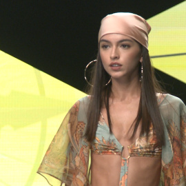 Lucía Rivera brilla en la pasarela de Gran Canaria