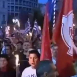 Amanecer Dorado, condenado por banda criminal