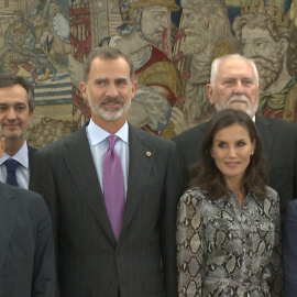 La Reina Letizia vuelve a apostar por el animal print