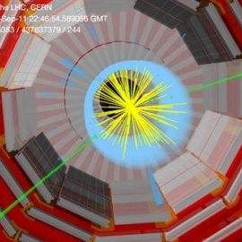 Se refuerzan sospechas del hallazgo de una nueva partícula en el LHC. /CERN/CMS COLLABORATION