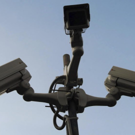 Diferentes cámaras de videovigilancia. EFE