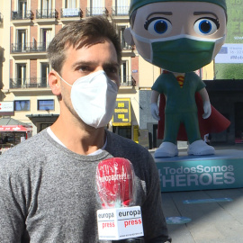 Marc Clotet señala el gran esfuerzo que realizan los sanitarios