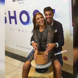 La escena imitando a Ghost de Paula Echevarría y Miguel Torres