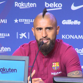 Vidal espera cumplir las expectativas de su fichaje