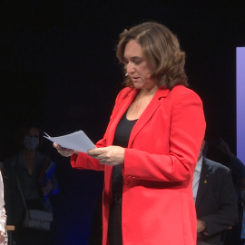 Ada Colau ve en el BNEW "una dosis de optimismo y buenas ideas" para Barcelona 