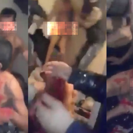 Imágenes del vídeo de la agresión a dos gays en Marruecos