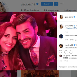 Paula Echevarría vive una bonita noche con su "mejor compañero"