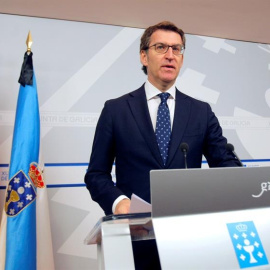 El presidente de la Xunta de Galicia, Alberto Núñez Feijóo. EFE/Xoan Rey