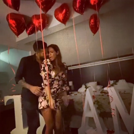 La romántica sorpresa de Tamara Gorro a Ezequiel Garay 