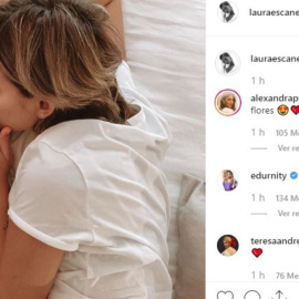 Laura escanes disfruta del domingo junto a su hija Roma