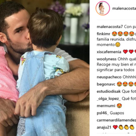 El bonito reencuentro de Mario Suárez y Malena Costa