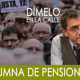 ¡Dímelo en la calle! Juan Carlos Monedero con los pensionistas - En la Frontera, 15 de octubre de 2019