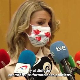 Yolanda Díaz acusa a Sánchez de "opacidad" e "incoherencia" con el Sáhara