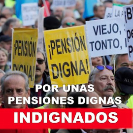 Los pensionistas toman Madrid